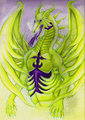 Iron Artist- Nobody Maleficent Dragon by InkyBrushtail