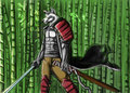 Samurai Wolf by AsherTail