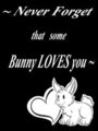 Never Forget that some bunny loves you by TheLittleShapeshifter