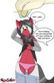"Is it HOT in here?" by Floofy
