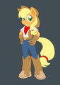 MLP anthro design: Applejack