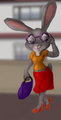 Judy in disguise(with glasses!)