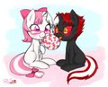 [Doodle] Lawy and Shadow (Filly)