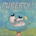 Puberty freaks Gumball out!