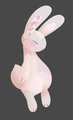 Silk paper bunny