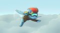 Rainbow Dash Flying