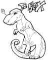 Doodle Rex by Bent3Shek