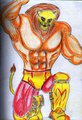 Mandaliet as a Wrestler by Lionpower