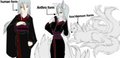 kitsune oc ayane different form stages by yunaininjamisterss