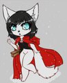 [Chibi] Red mage wolf