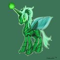 Fel Equestria - Insectoid Demon Pony by DarkEquestria