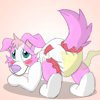 Squishy wagging puppeh by bestsage