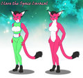 Clare the space caracal