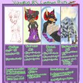 New Commission Price Sheet