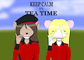 Keep calm, it's tea time by Stitchy626