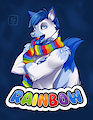  Rainbow Badge