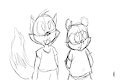Fox and his Friend (Animated Rough) by softtailed