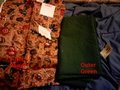 Camp Fire Tails garison cap fabric swatches
