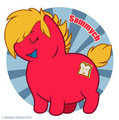 Fat Pony Badge - Sammych