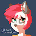 $25 Icon commissions by MarbleSoda