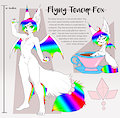 Rainbow Fox Fag by Sugarfoxxy