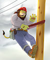 Utility Worker by rg