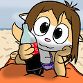 Stream - Izzy On The Beach With Drink