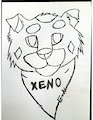 xeno badge inked