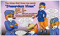 The "Stewardess Vixen" that knew too much...