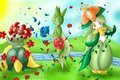 Summer Dance of Flowers by LadyEarthDragoness