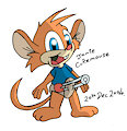 Jamie Cutemouse (old art - 2000-2004) by starlac