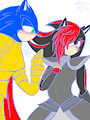 Sonic and Fem. Lancelot