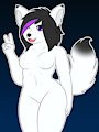 Arctic Fox Lady by pmanwag