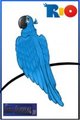Blue The Bird of Rio by SableSilverClaw