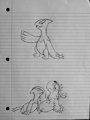 Lunar the Lugia Drawings