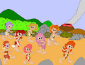 Mobian cave girls 