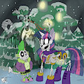 Snowdin Skelebronies by Sanyo2100