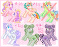 Moving sale! Pony adopts~