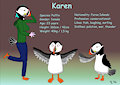 Karen the puffin feral / anthro by FieteLangohr