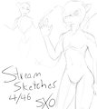 Stream Sketches 4/27/16 by Scorpianx0