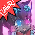 Kitty goes Me-RAWR