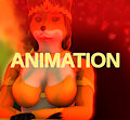 Fire Princess Dance 3D animation | SFM Furry