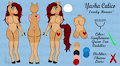 Lovely Hooves Reference Sheet 2016 by mladyhooves