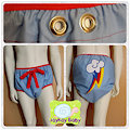 Large Rainbow Dash PUL diaper cover