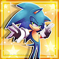 Sonic The Hedgehog by Bluukio