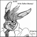 Hand drawn Tabor Bunny