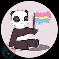 Pansexual Panda Button