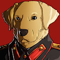 communist dog by RiskItForTheBiscuit