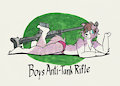 Martial Pinups: Boys Anti-Tank Rifle by Simonov