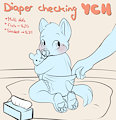 Diaper Checking YCH - Open